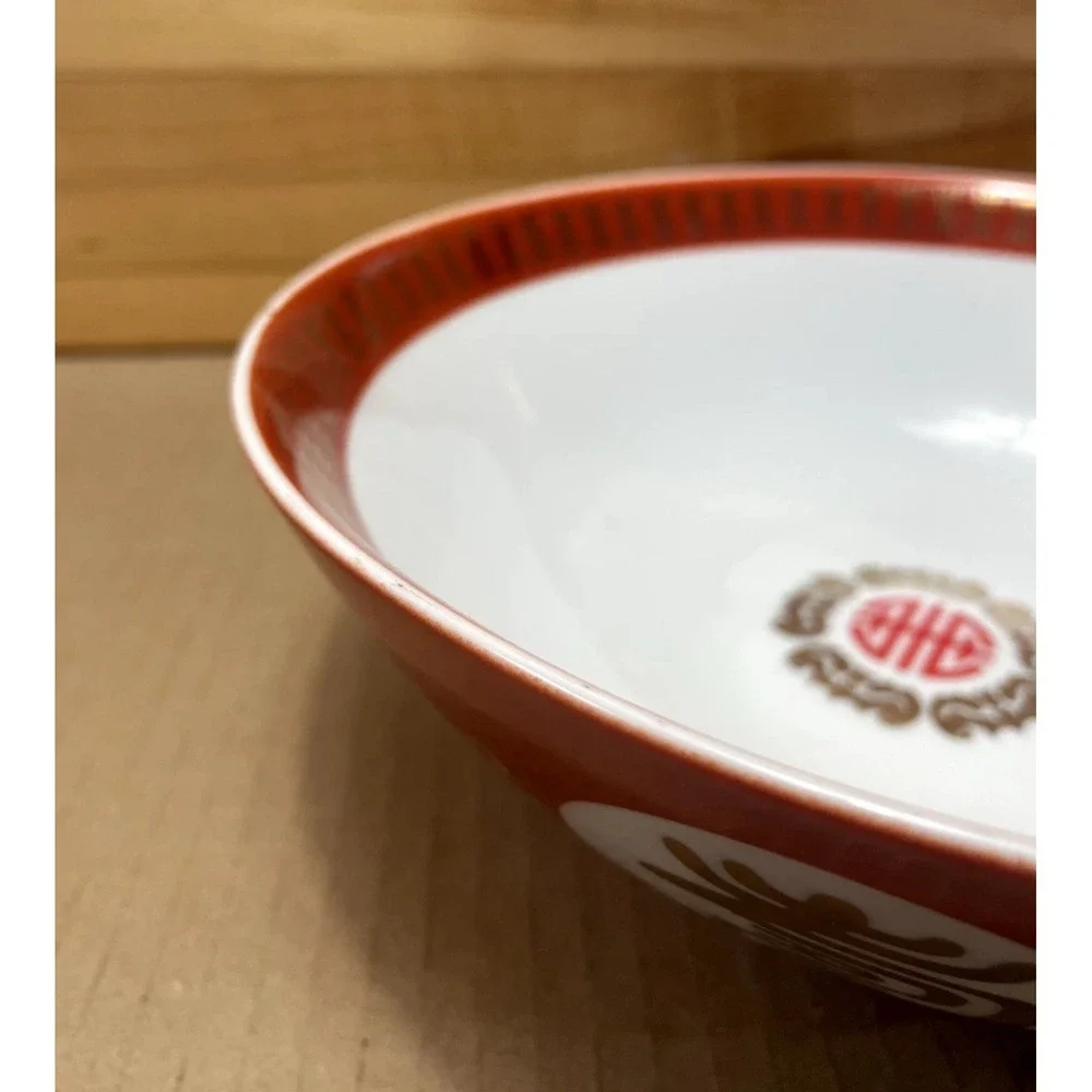 Vintage Datang Tatung Red Porcelain Taiwan 9.25